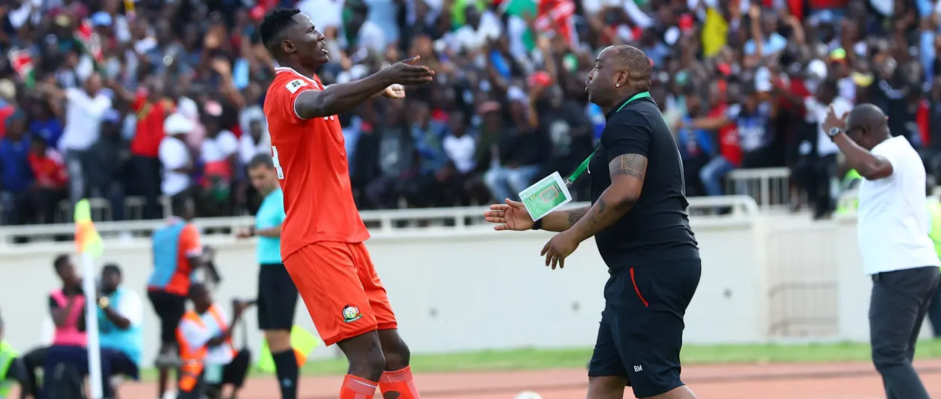 Michael Olunga & Benni McCarthy, Kenya