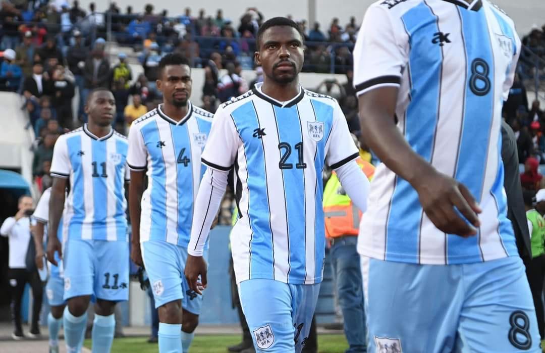 Benson Kitso Mangolo in Botswana colours