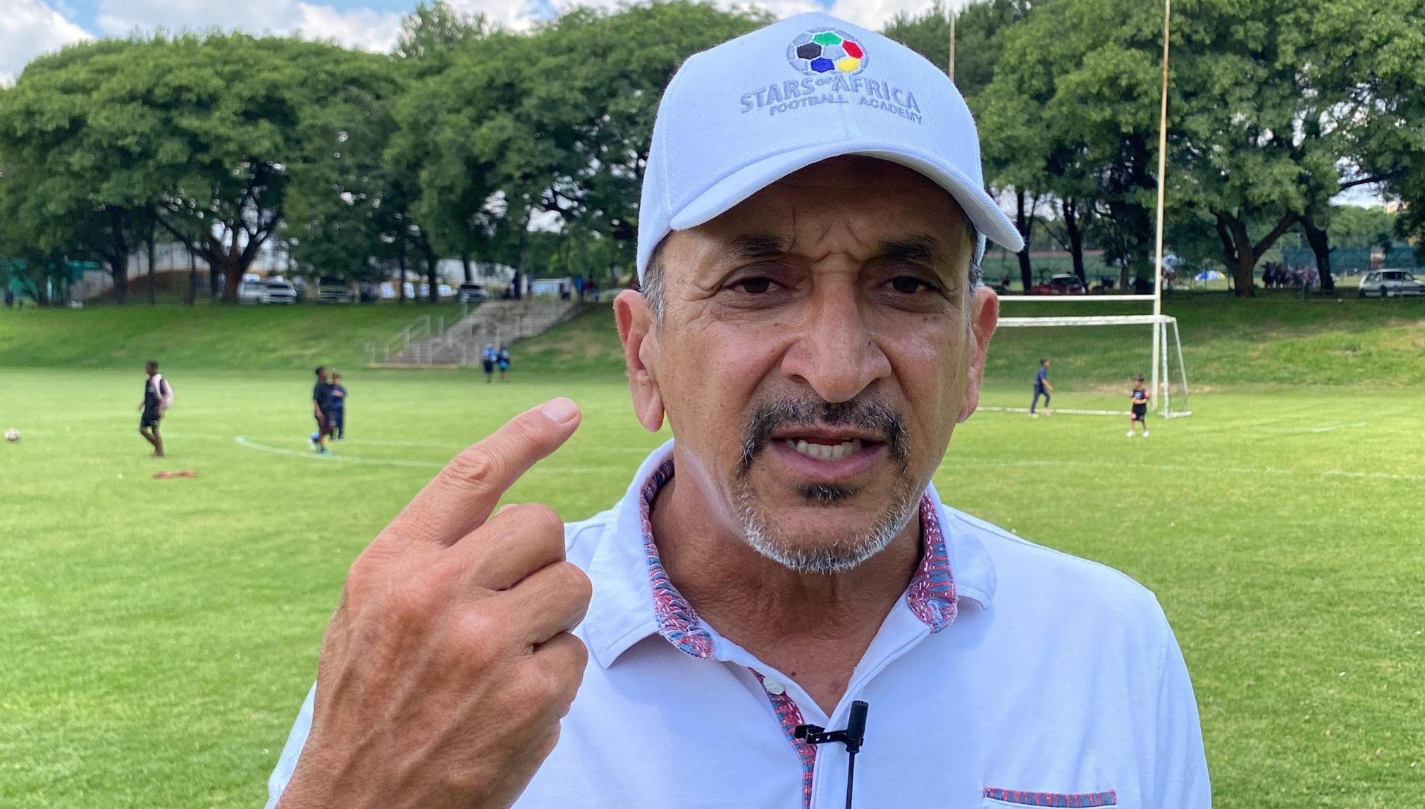 Farouk Khan in an interview with Football Stage