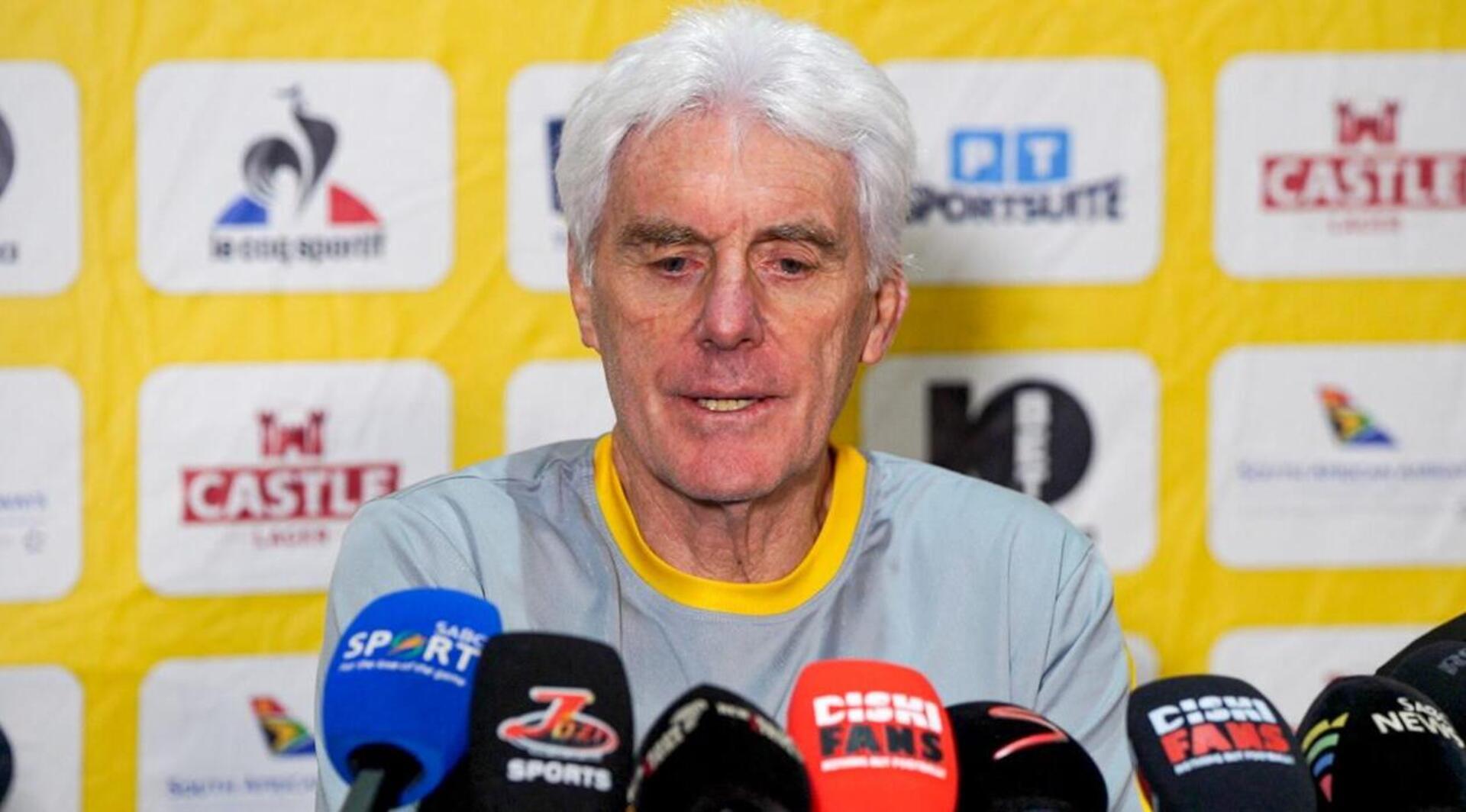 Hugo Broos, Bafana Bafana