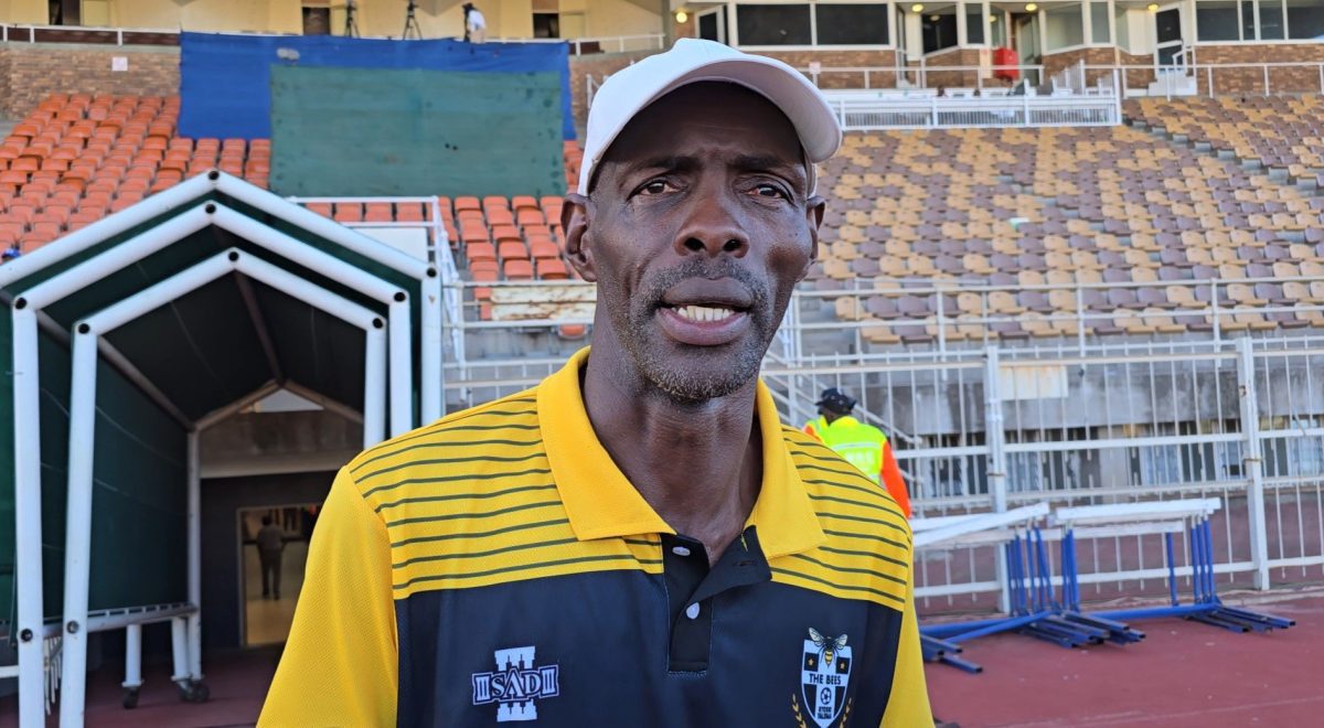 Outgoing The Bees head coach Humphrey Mlwane