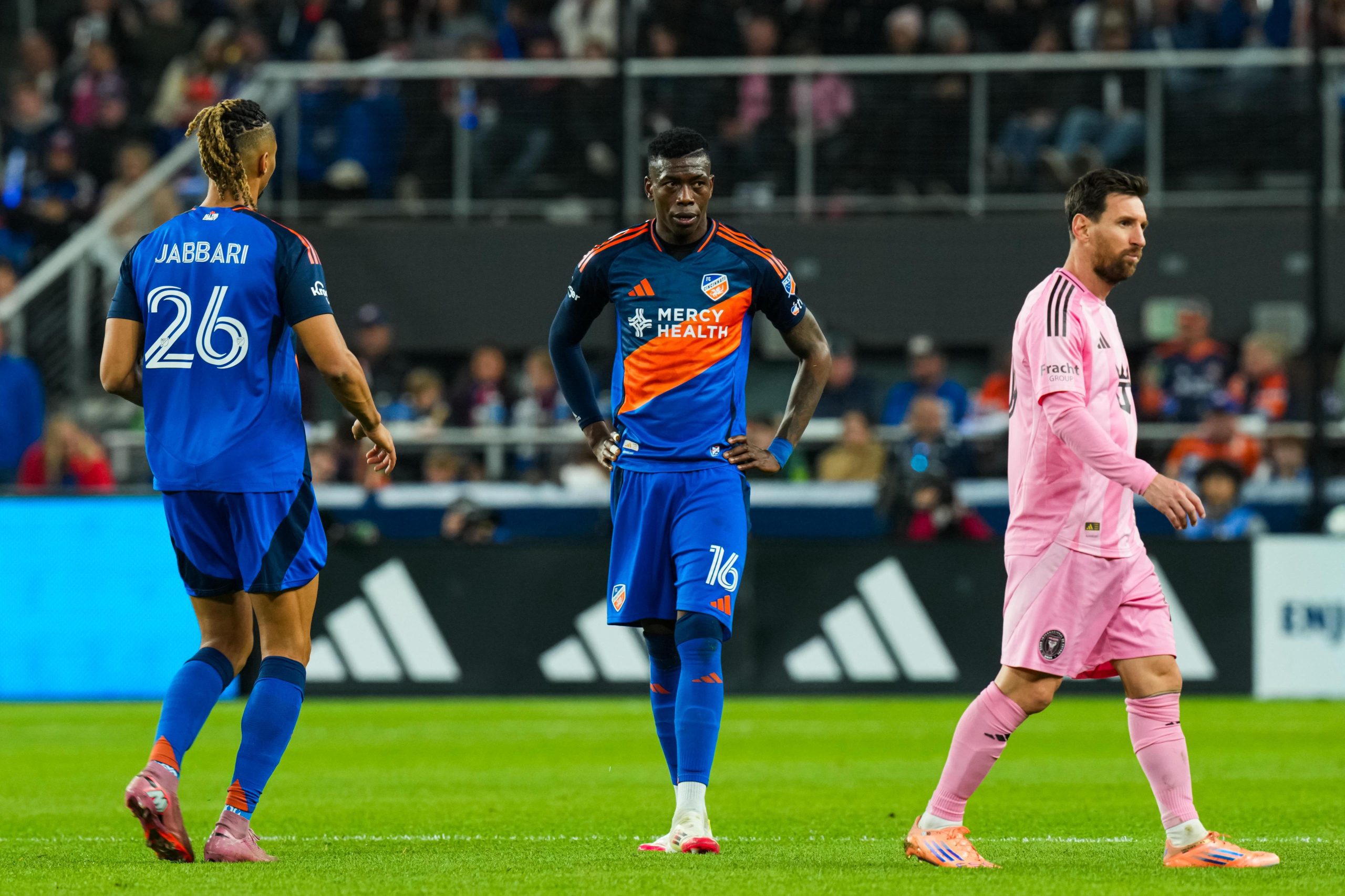 Inter Miami vs FC Cincinnati in the Major League Soccer