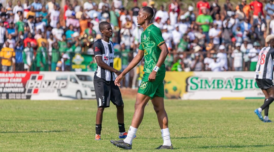 Isheanesu Mauchi in action