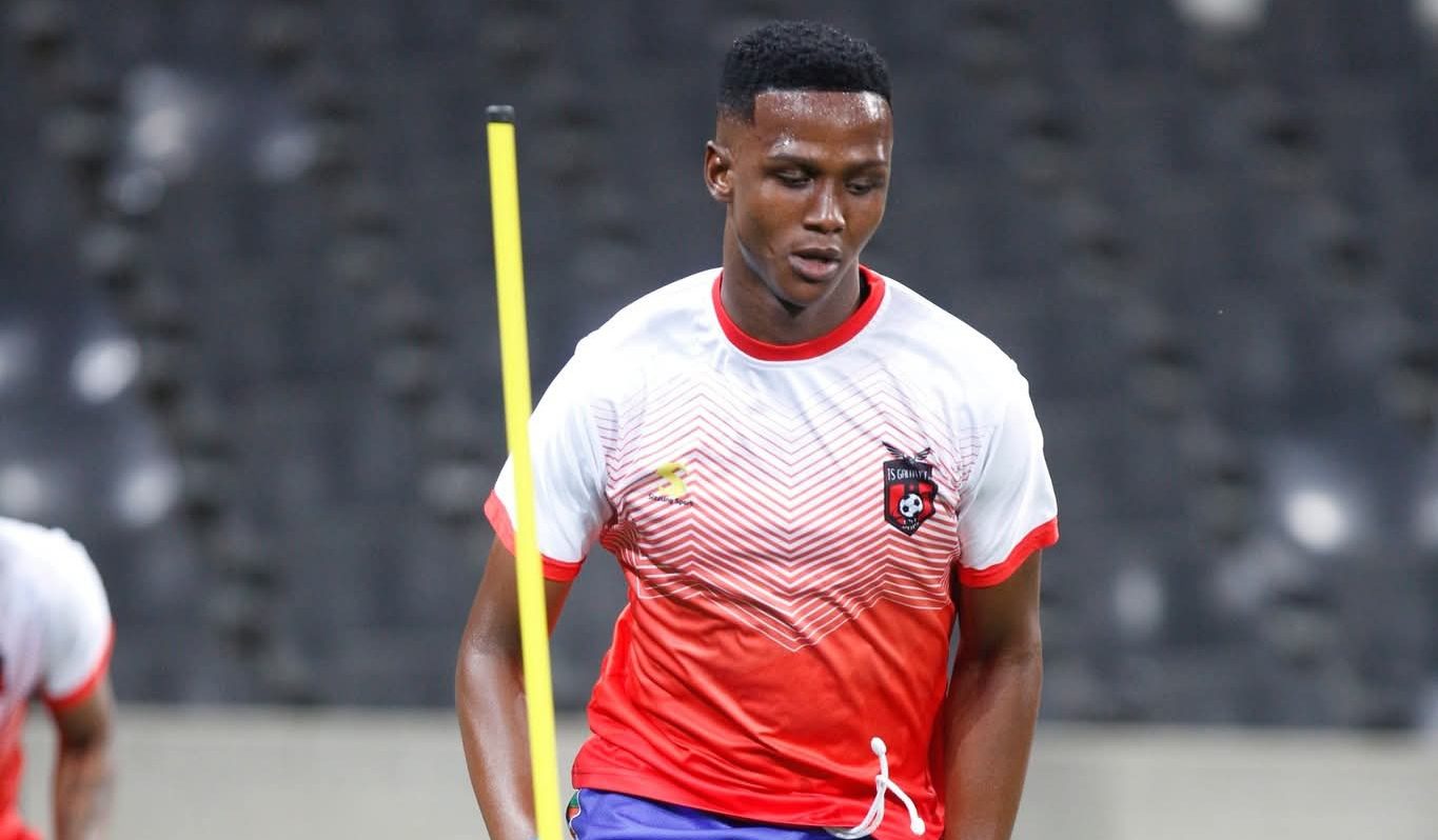 Khulumani Ndamane training at TS Galaxy