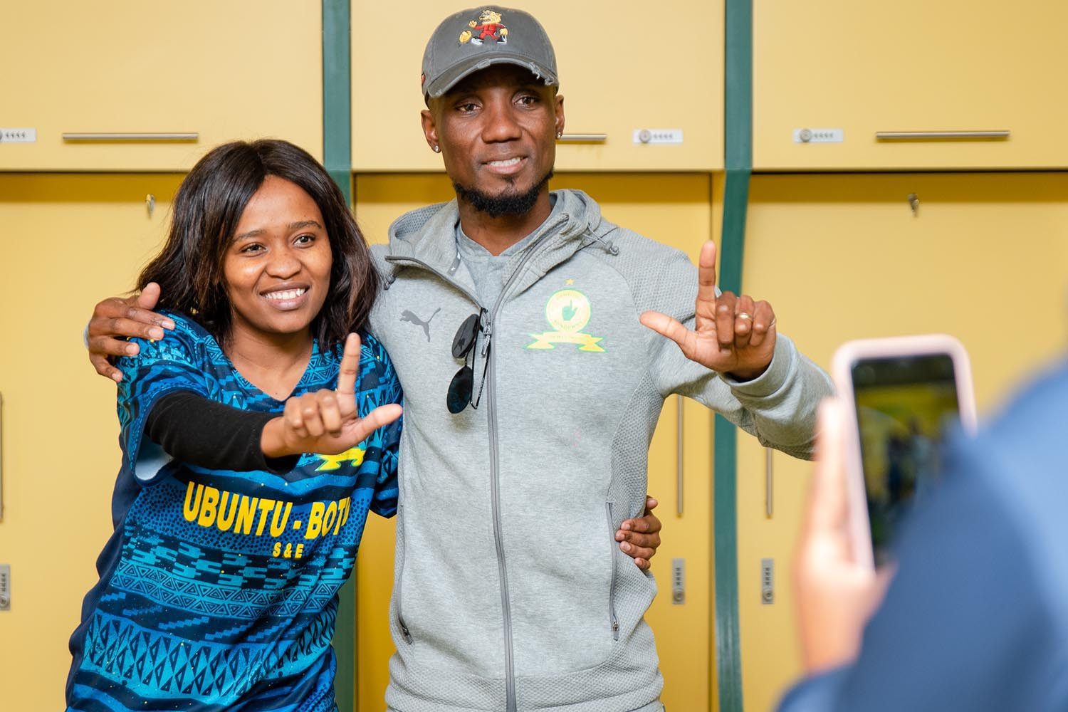 Mamelodi Sundowns club ambassador and legend Teko Modise