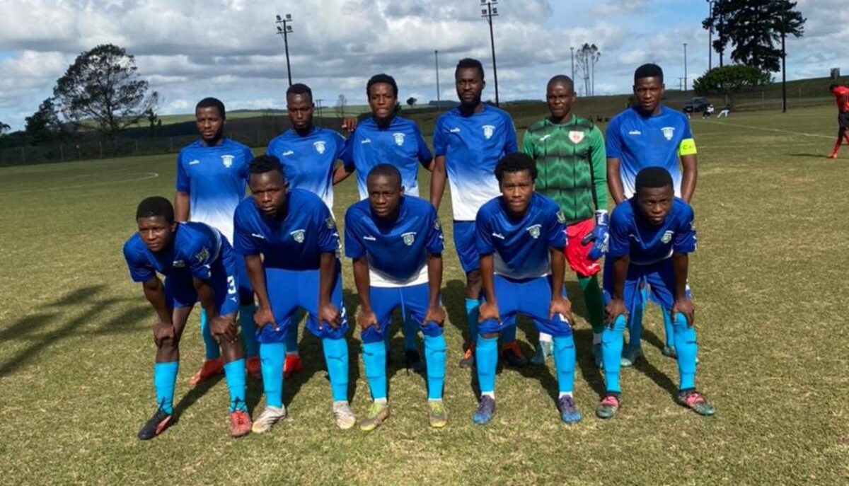 Mbekezeli Mbokazi with Mtuba All Stars