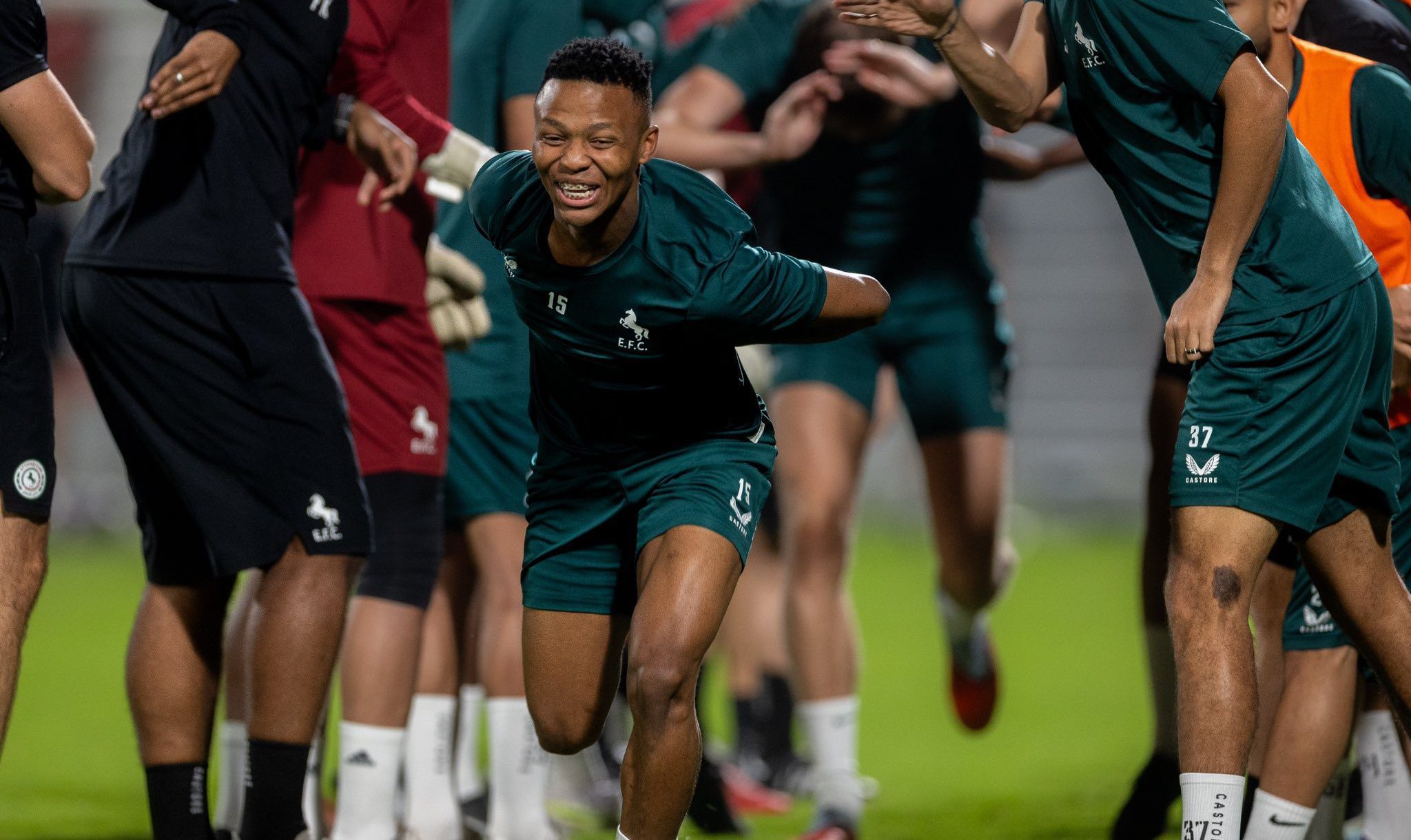 Bafana Bafana star Mohau Nkota at Al-Ettifaq Club