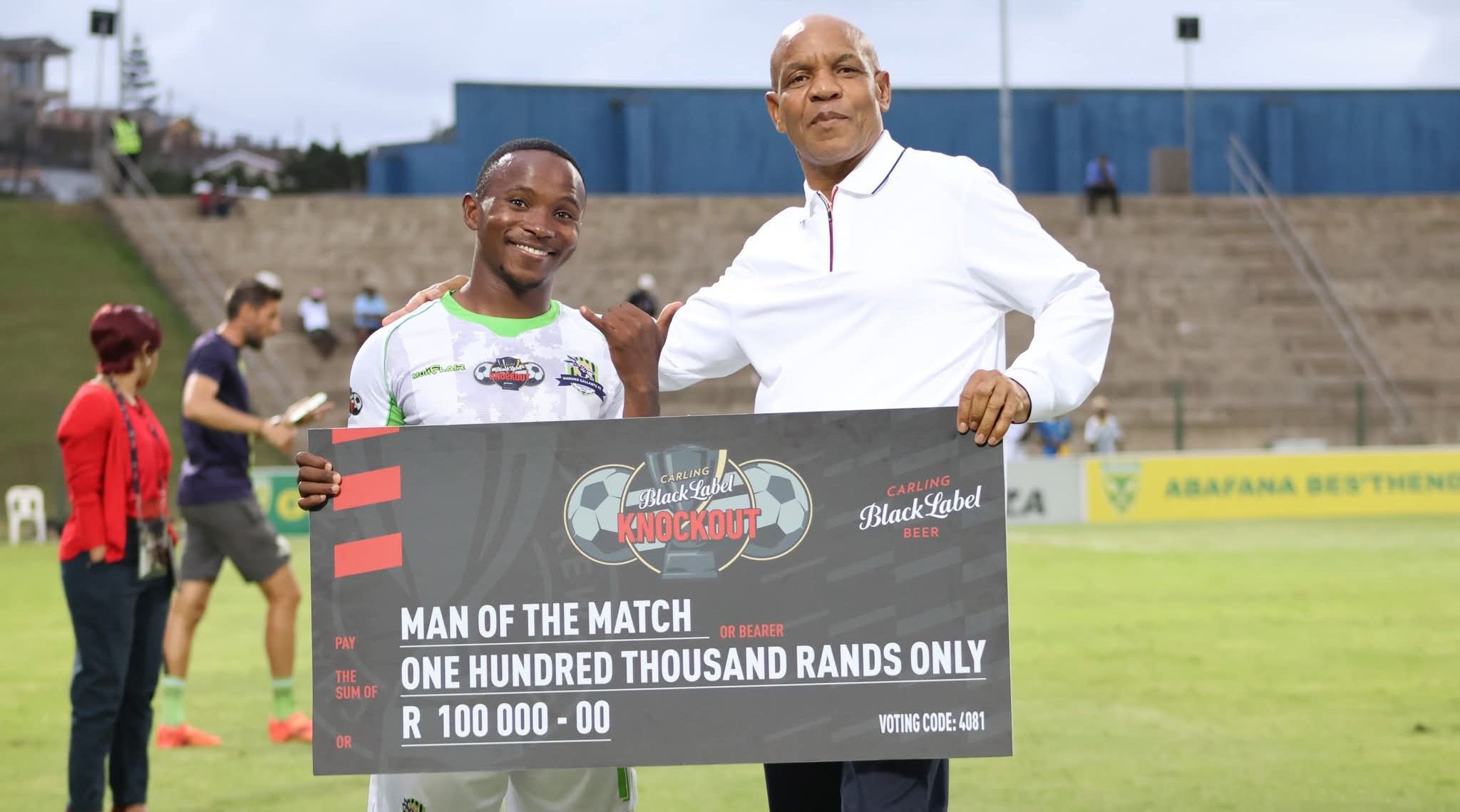 Ndabayithethwa Ndlondlo with Marumo Gallants