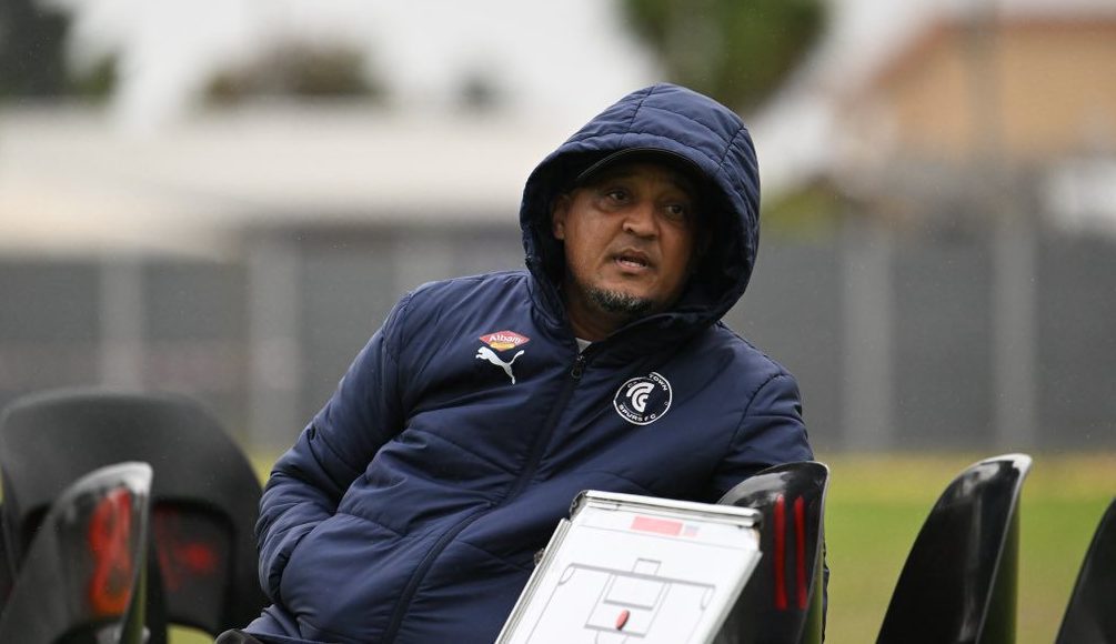 Cape Town Spurs FC head coach Nasief Morris