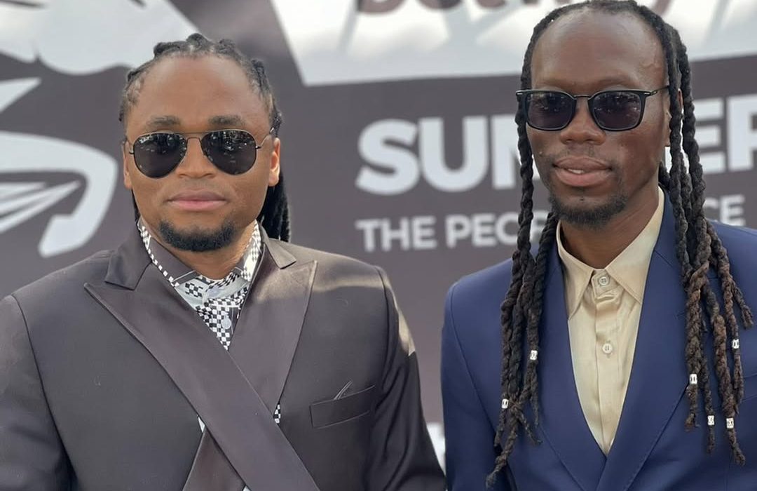 Kaizer Chiefs legends Reneilwe Letsholonyane and Siphiwe Tshabalala