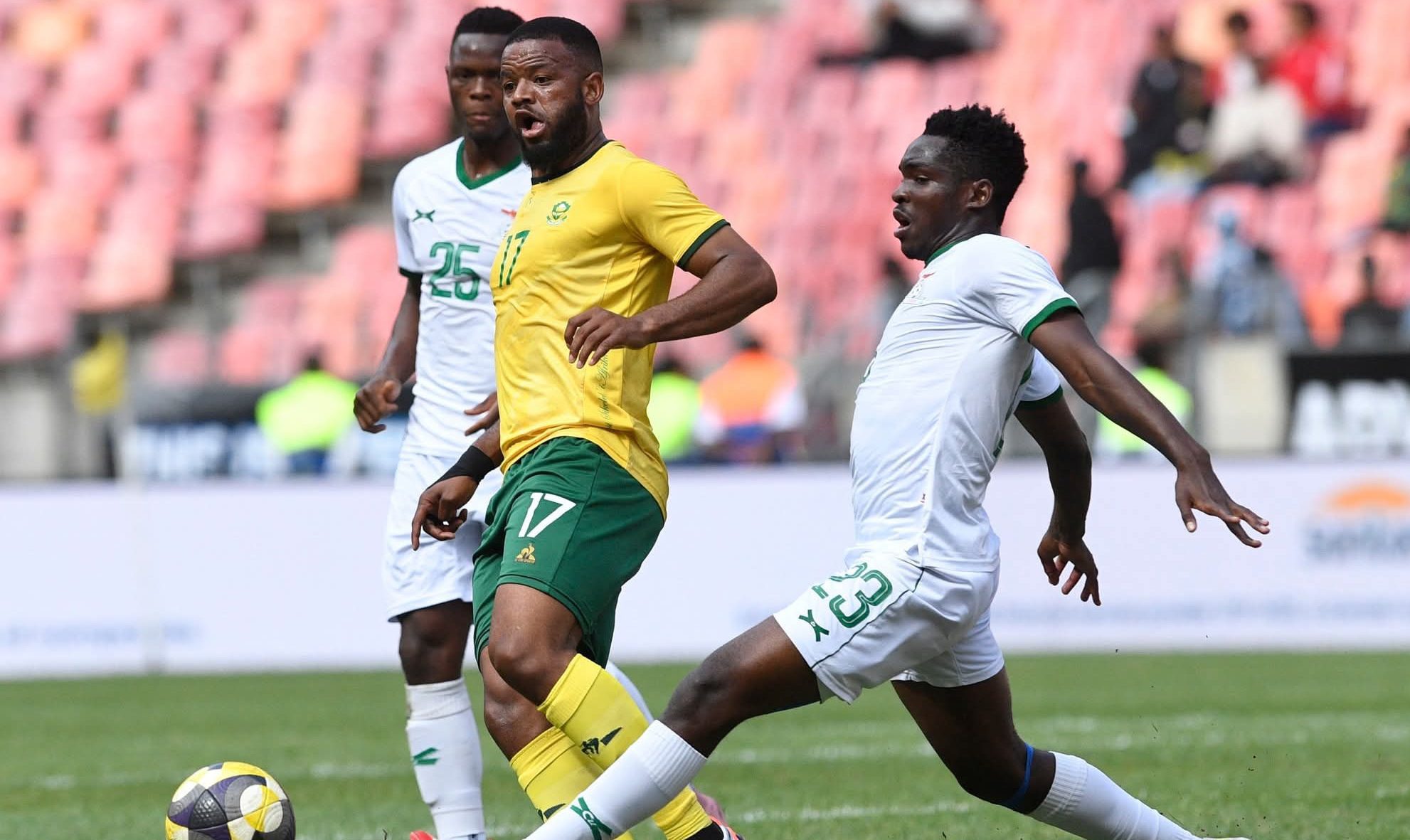 Sipho Mbule at Bafana Bafana