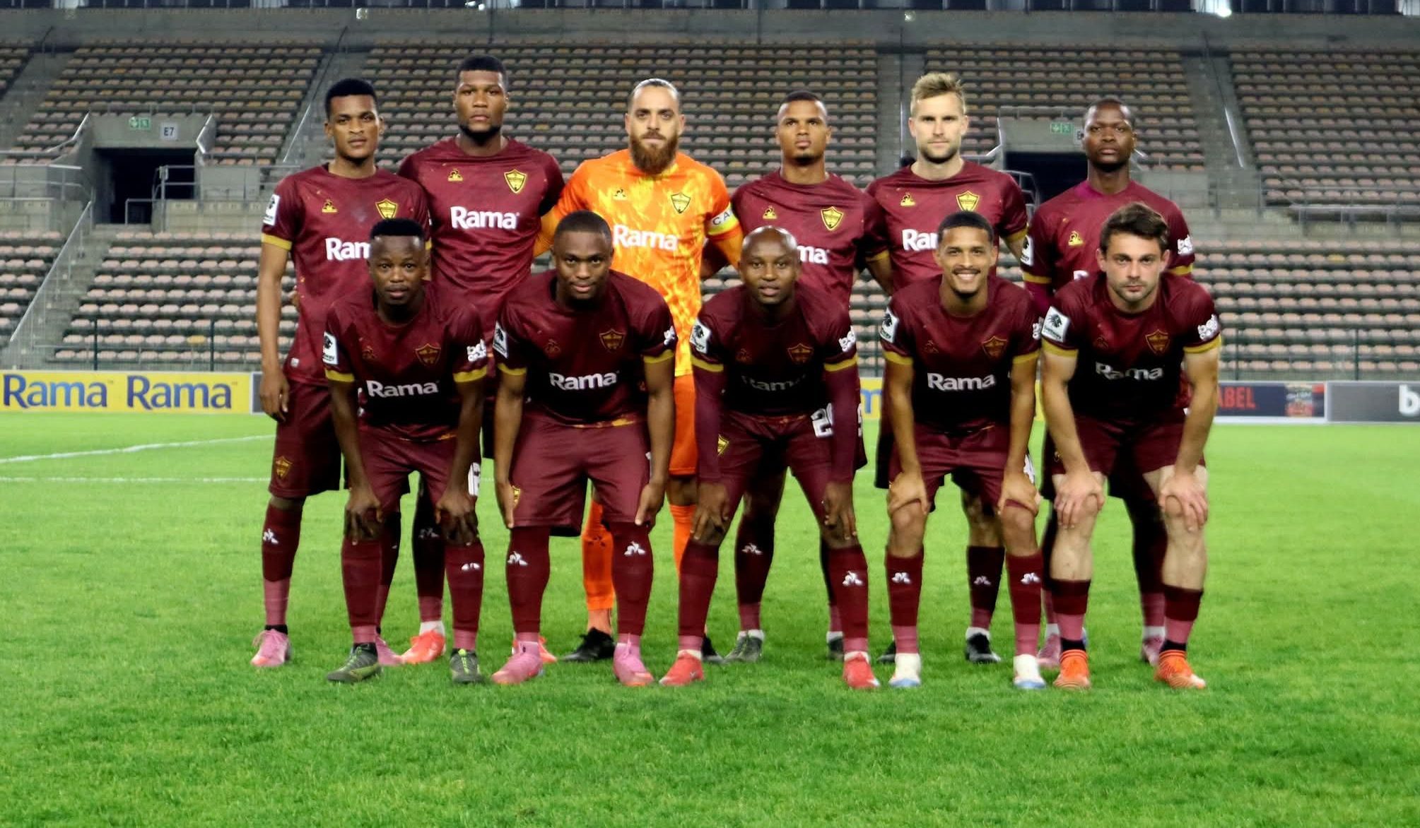 Stellenbosch FC in a CAF Confederation Cup match