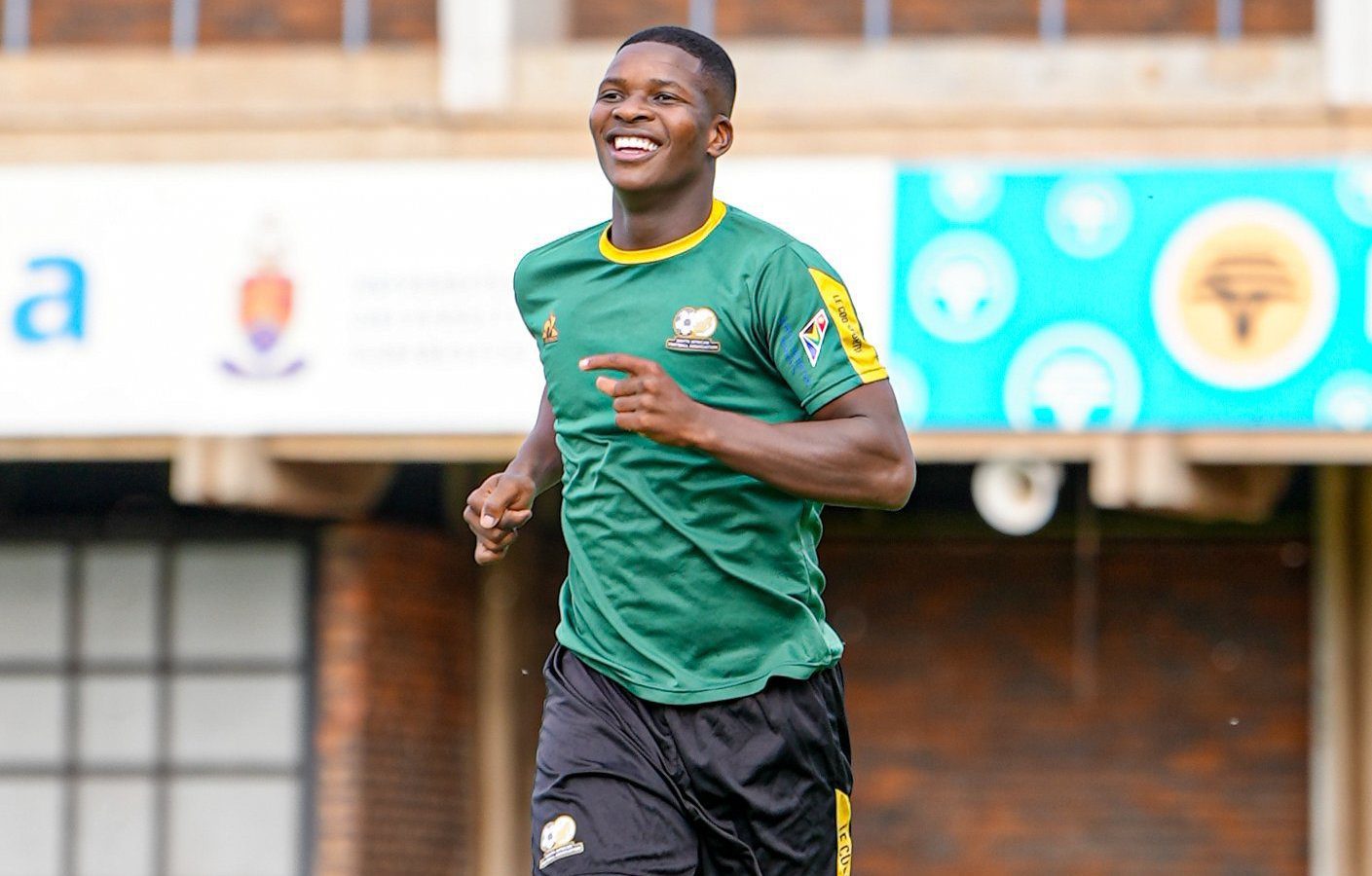 Bafana Bafana star Mbekezeli Mbokazi,