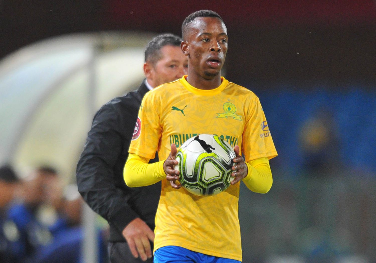 Nicholus Lukhubeni while at Mamelodi Sundowns