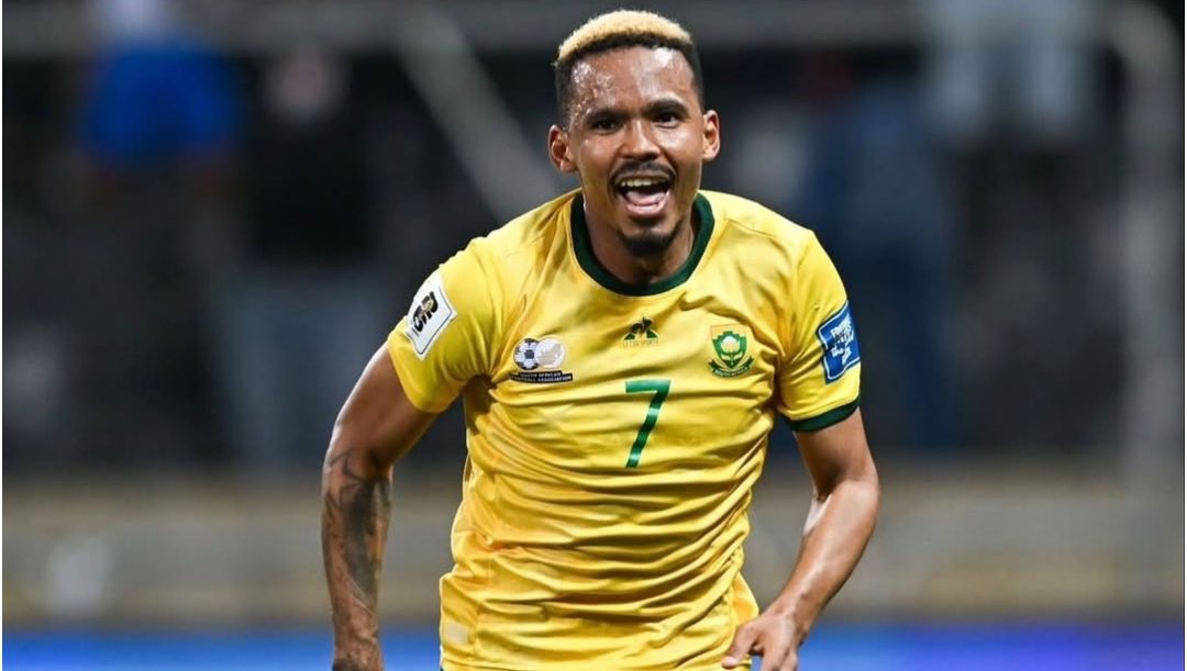 Oswin Appollis at Bafana Bafana