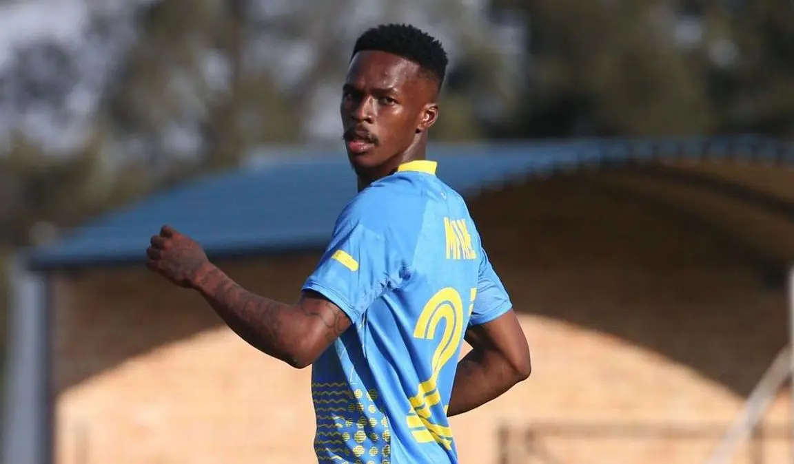 Tabiso Mpame during his stint at Casric Stars