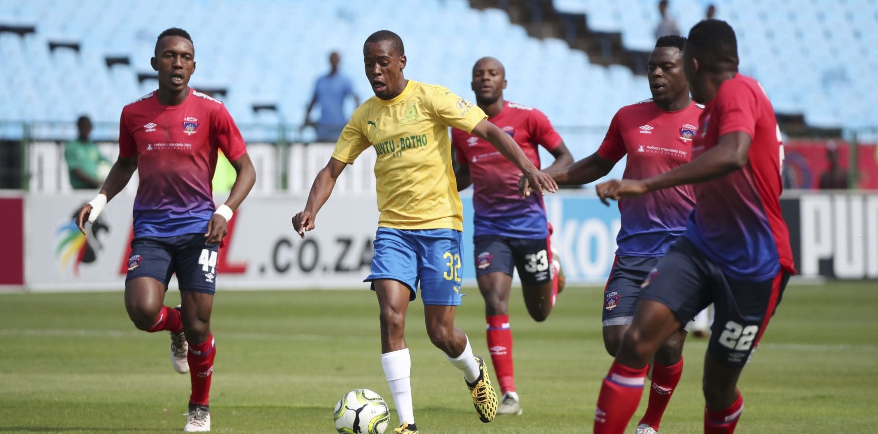 former Mamelodi Sundowns right-back Nicholus Lukhubeni