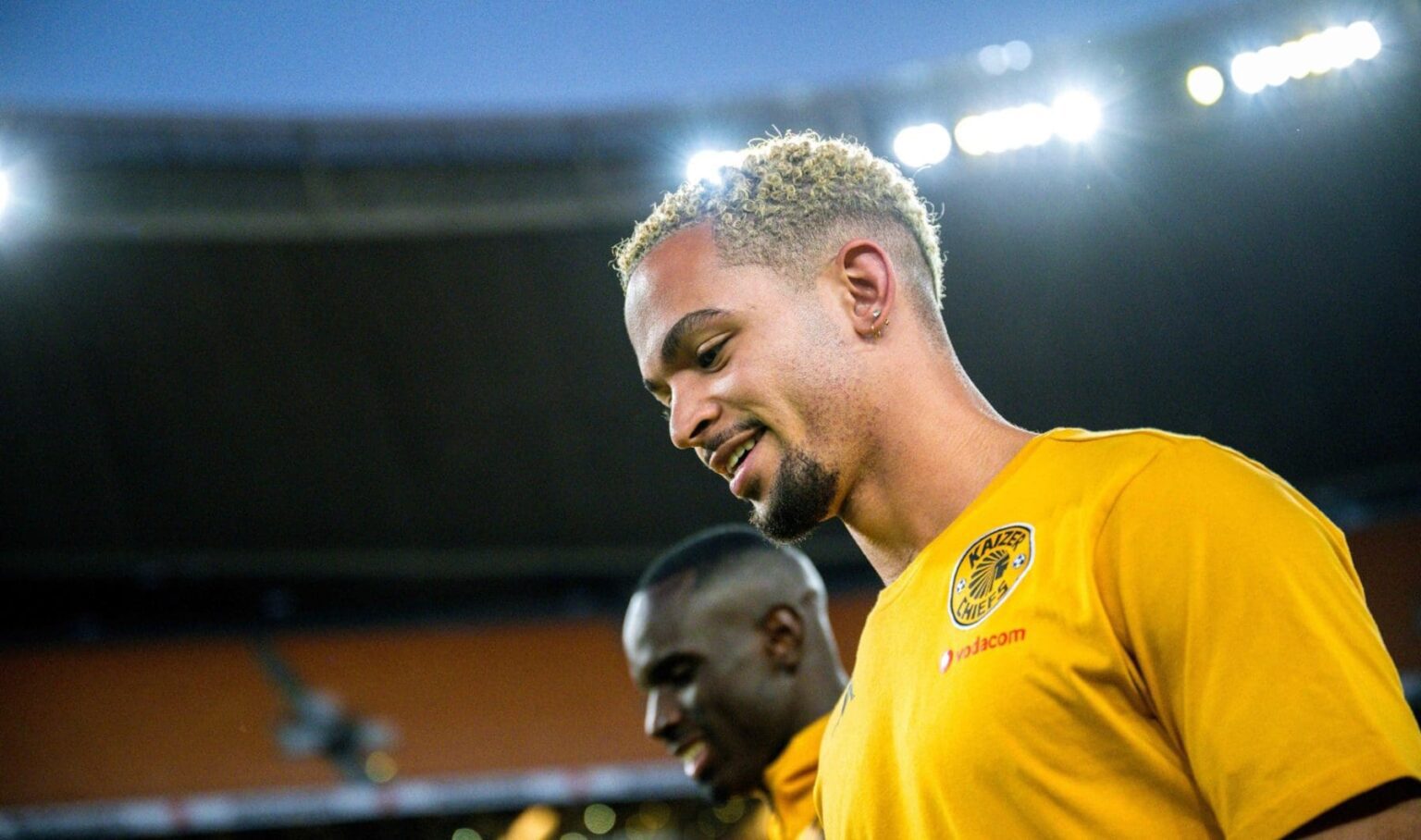 Aden McCarthy in Kaizer Chiefs colours