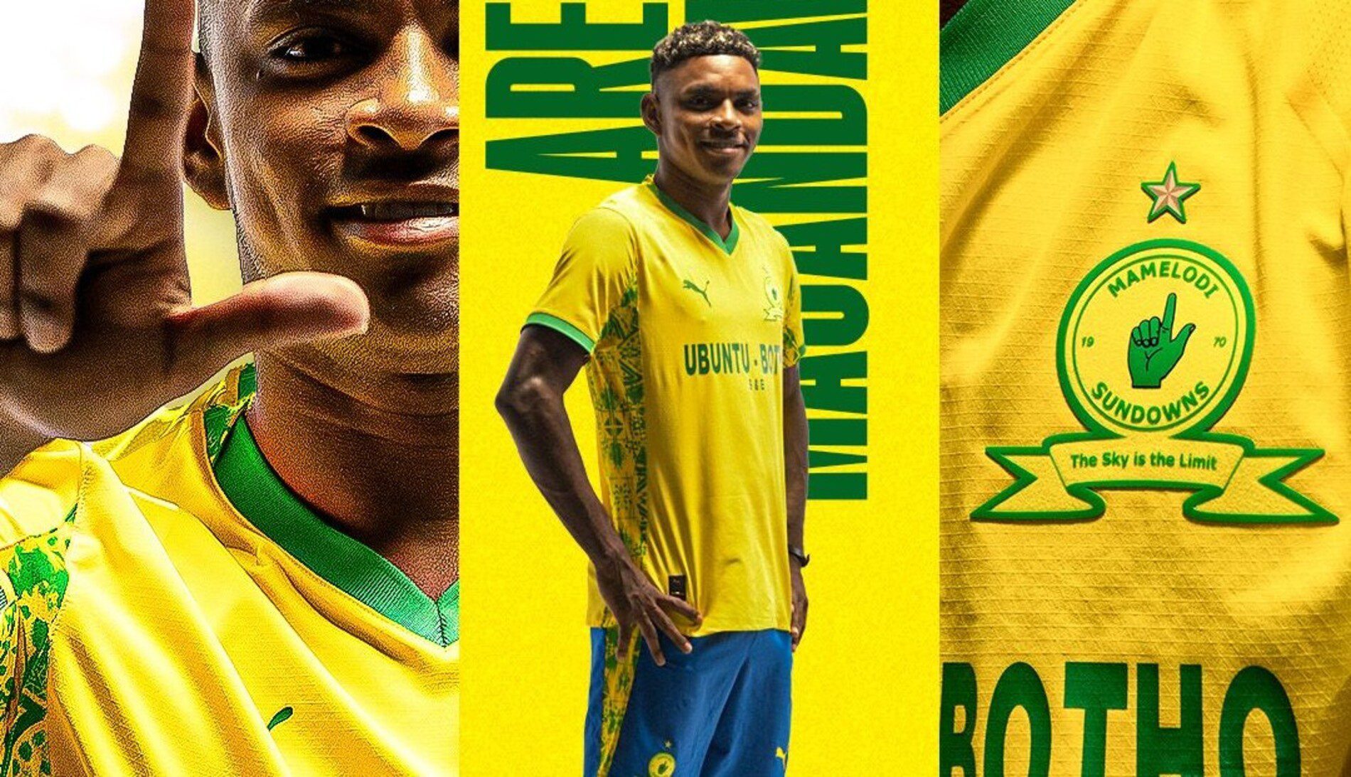 Brayan Lèon officially unveiled by Betway Premiership side Mamelodi Sundowns