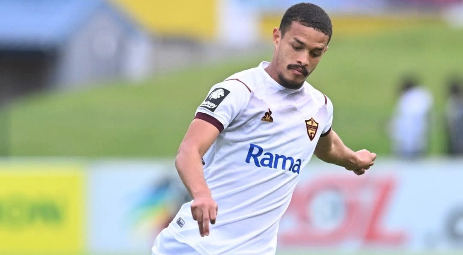 Devin Titus with Stellenbosch FC