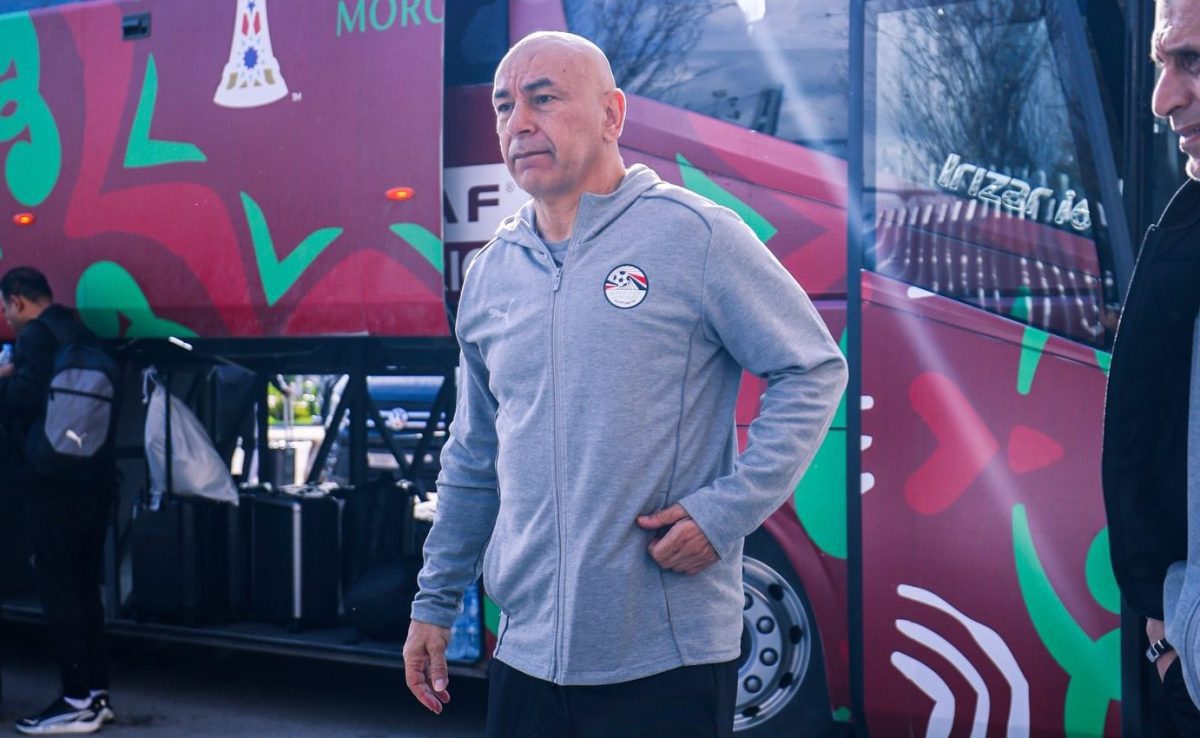 Egypt national team head coach Hossam Hassan at AFCON