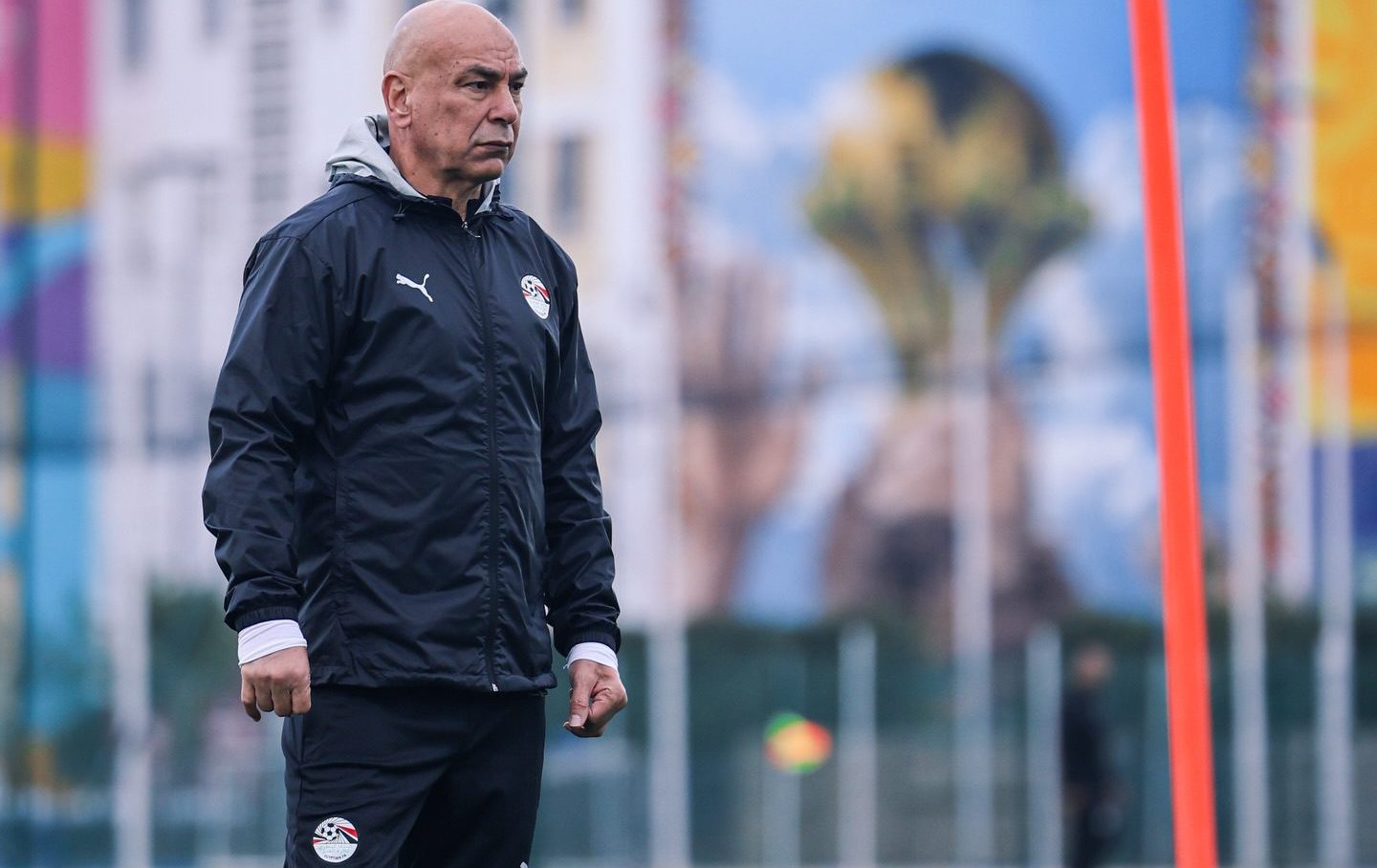 Egypt national team head coach Hossam Hassan