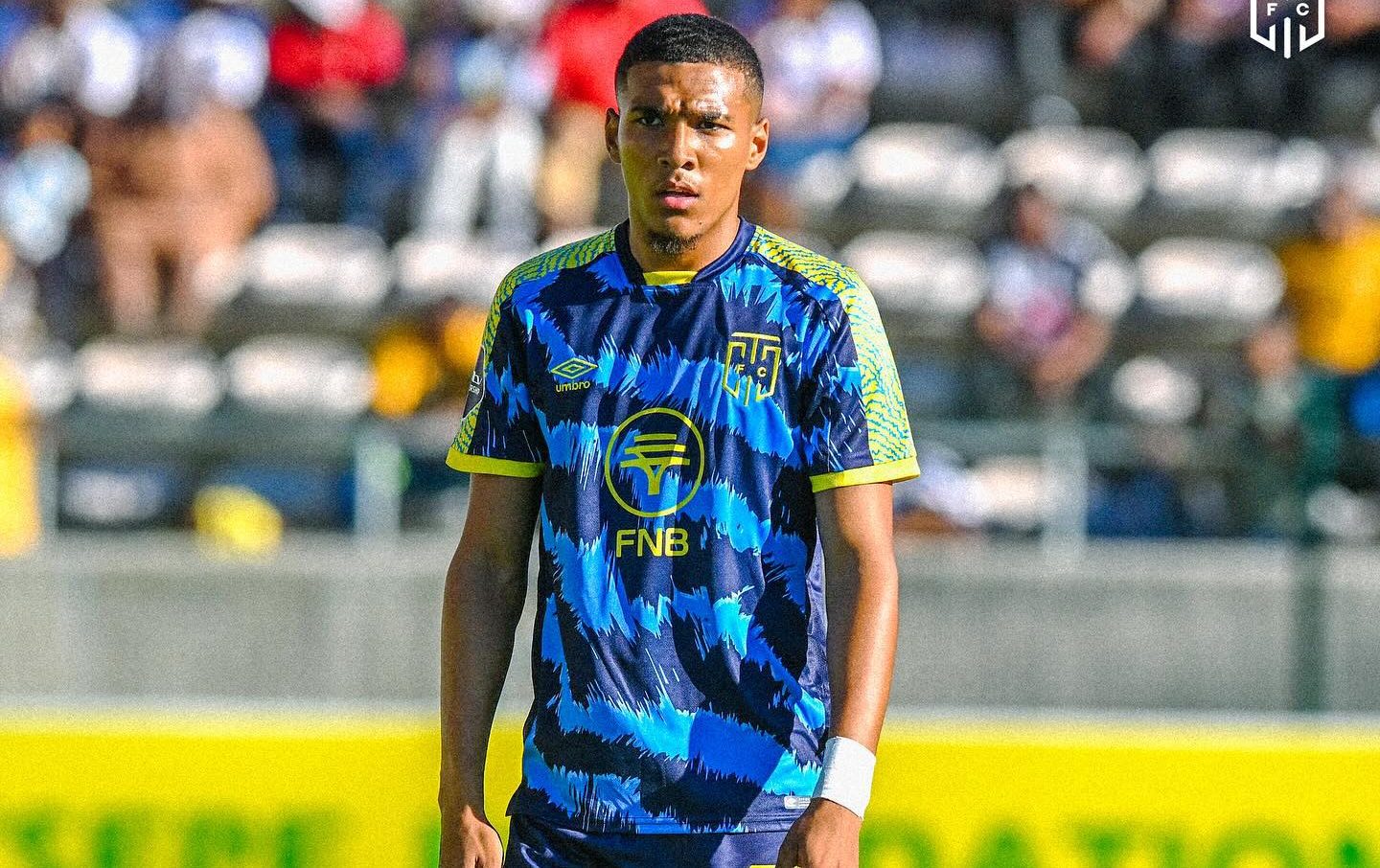 Jody Ah Shene playing for Cape Town City FC