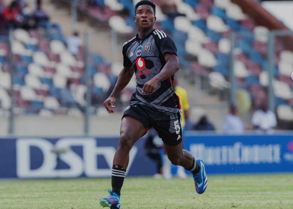 Mbekezeli Mbokazi plays for Orlando Pirates in the DStv Diski Challenge. Image: mbekezelimbokazi/Instagram