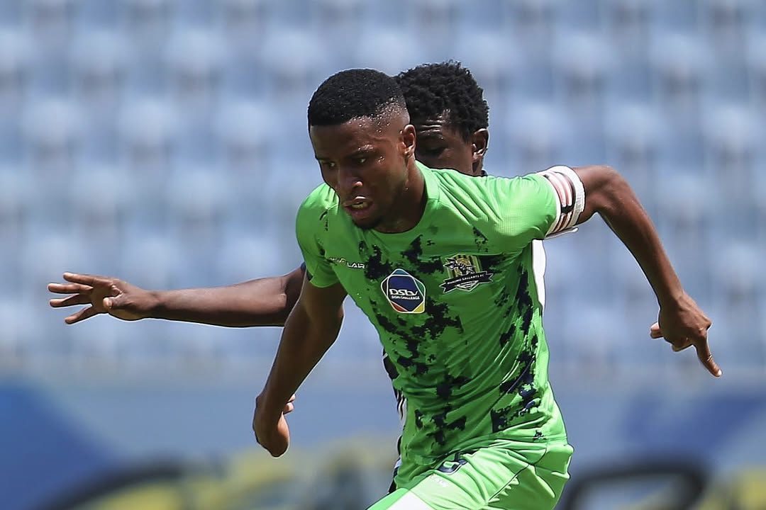 Mpho Chabatsabe in Marumo Gallants colours