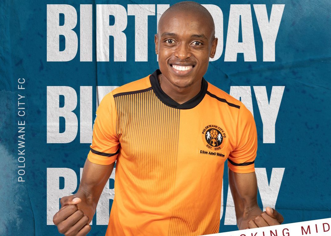Nyakala Raphadu being celebrated on his birthday by Polokwane City