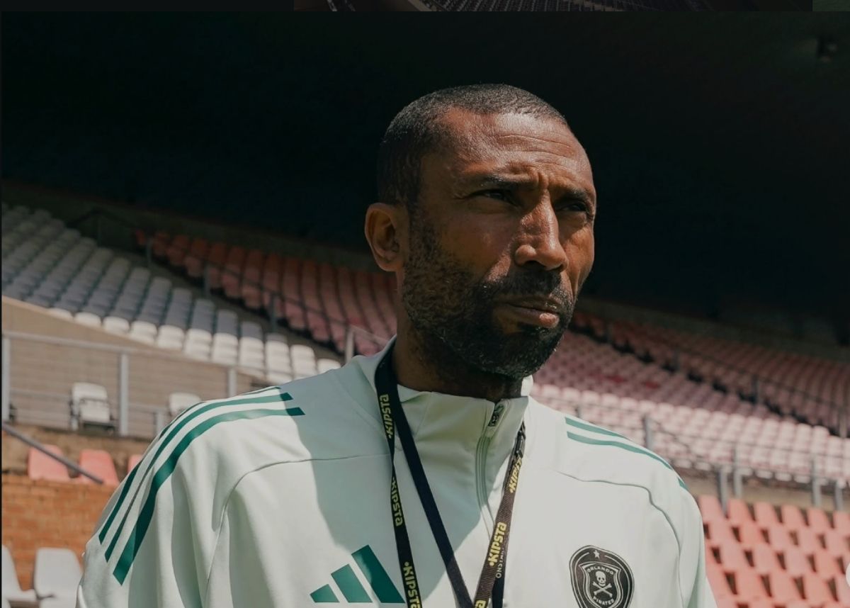 Orlando Pirates coach Abdeslam Ouaddou at the Rand Stadium. Image: Orlando Pirates