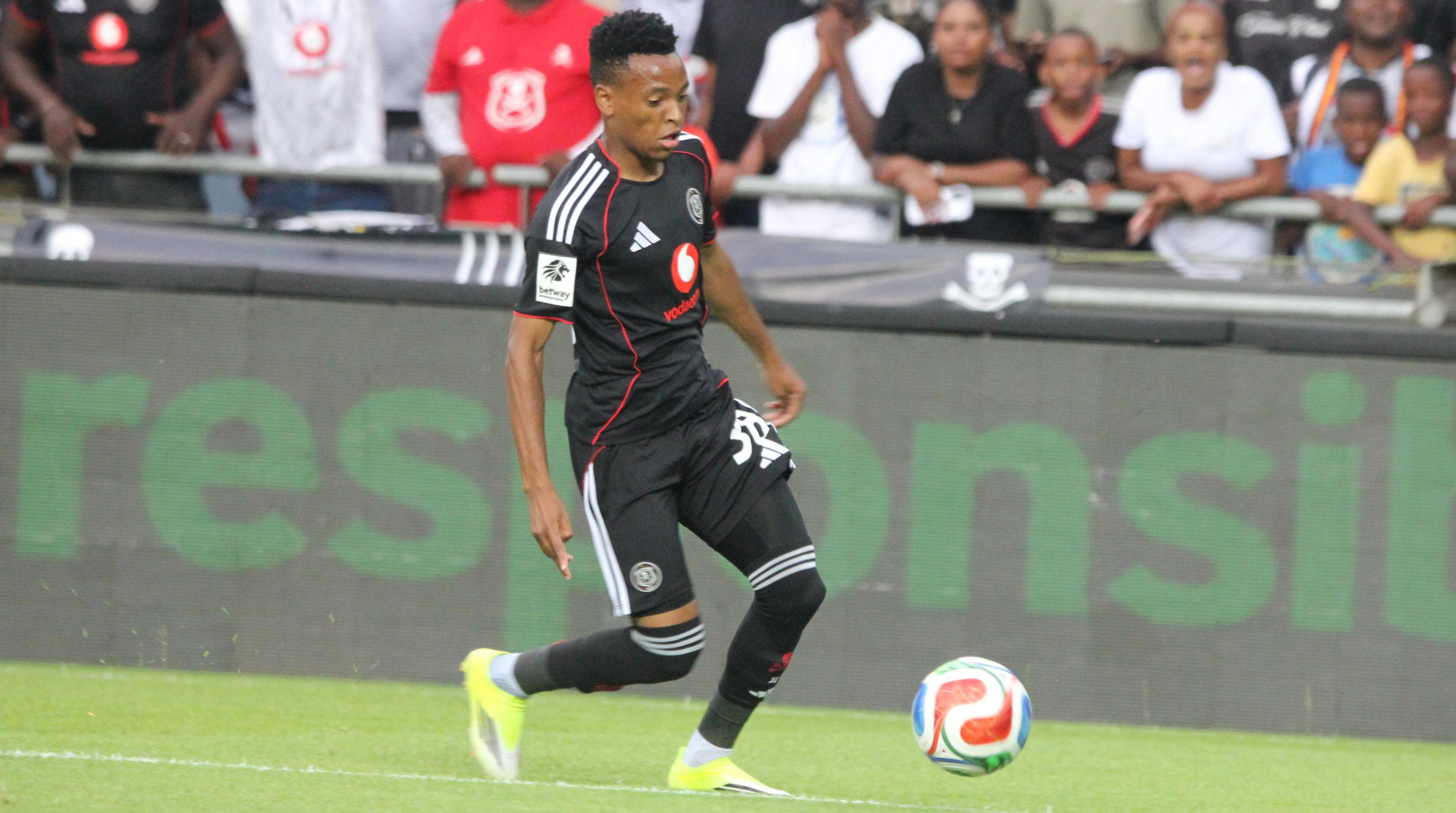 Relebohile Mofokeng with Orlando Pirates