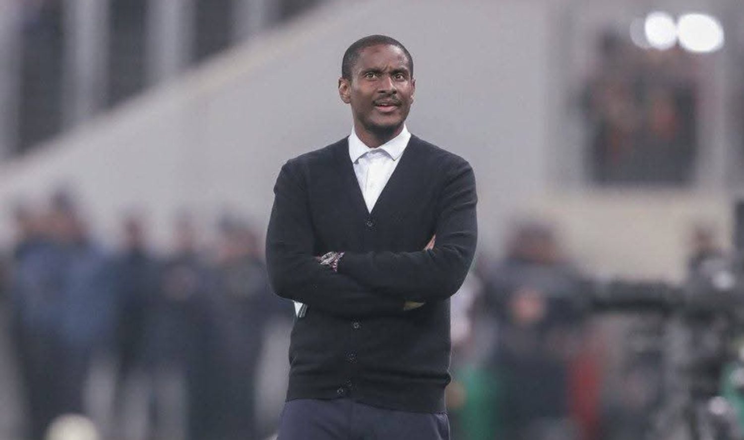 Rulani Mokwena during a MC Alger match