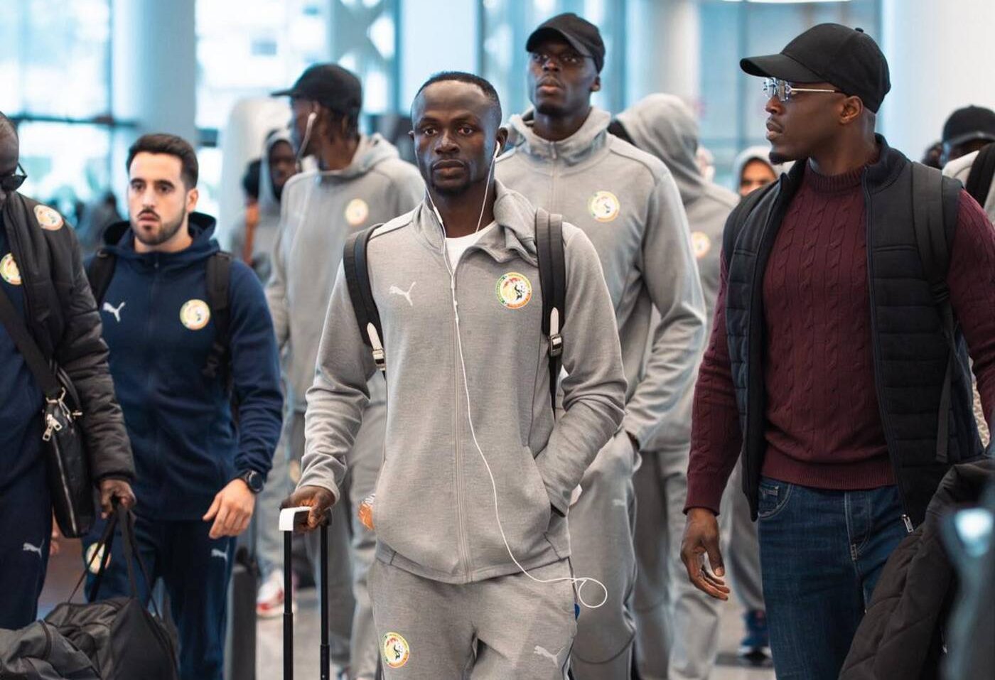 Senegal team in Morocco for AFCON