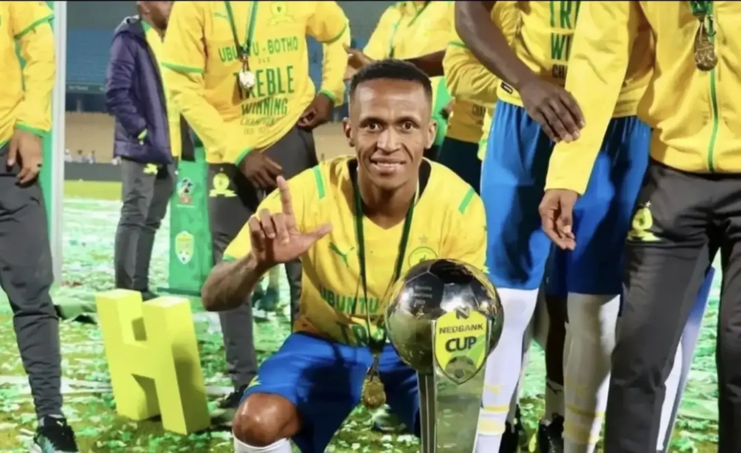 Surprise Ralani during his stint at Mamelodi Sundowns