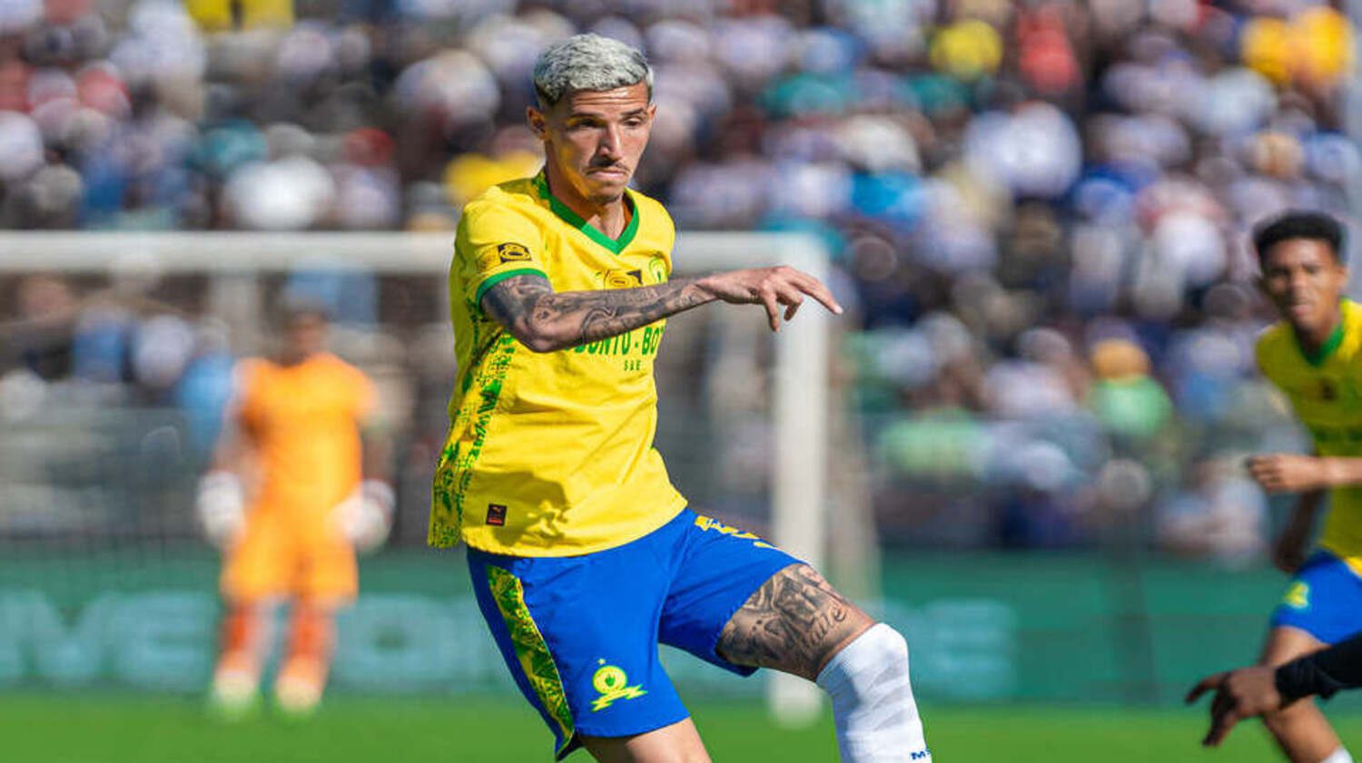 Arthur Sales in action for Mamelodi Sundowns