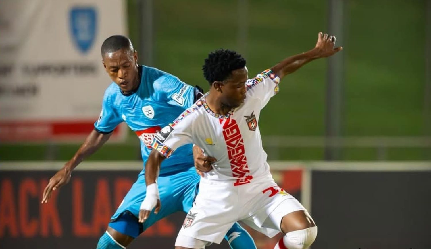 Durban City vs TS Galaxy in a Betway Premiership match at Chatsworth Stadium