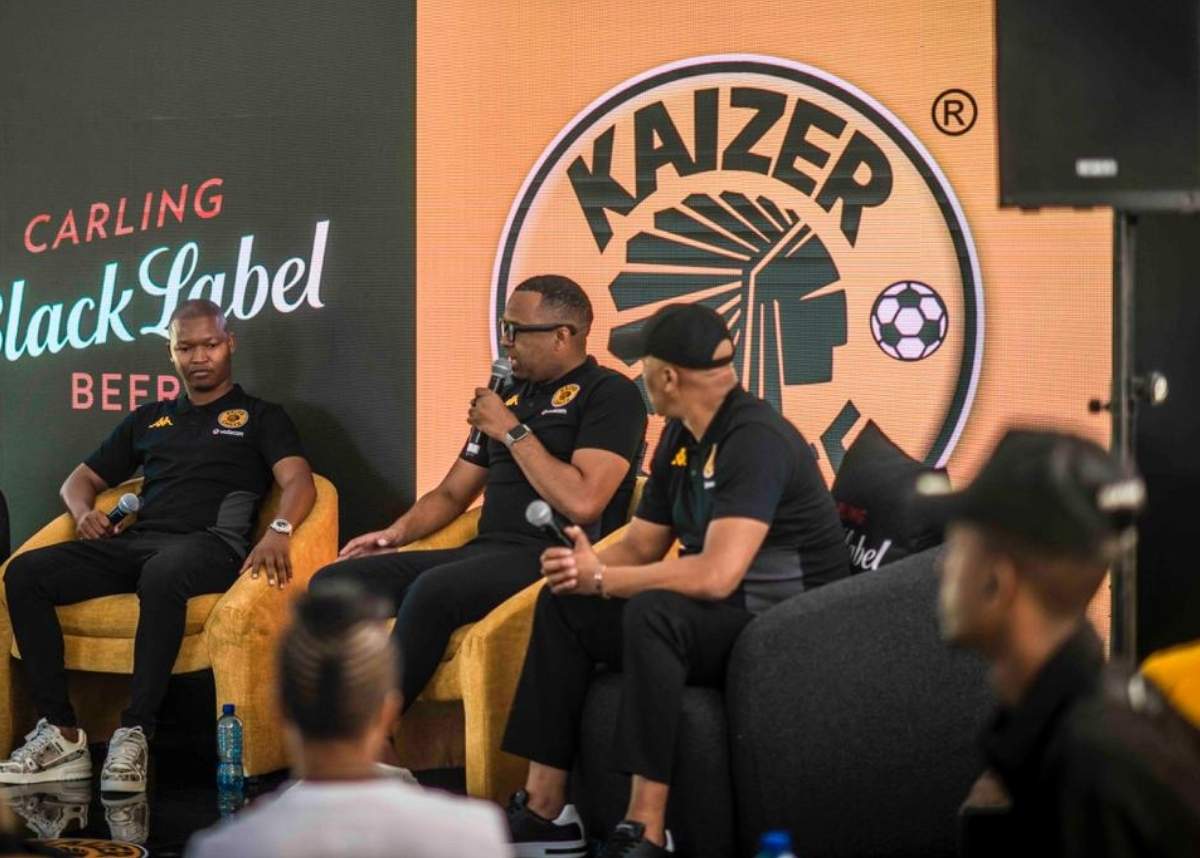 Kaizer Chiefs legends Mandla Masango, Itumeleng Khune and Doctor Khumalo preview the Soweto derby. Image: Kaizer Chiefs