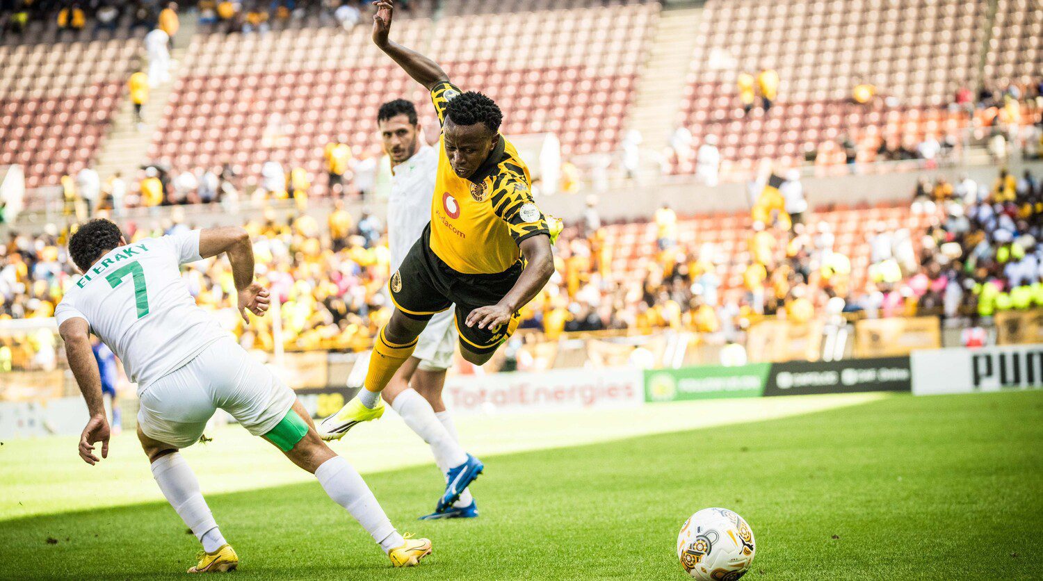 Siphesihle Ndlovu during their CAF Confederation Cup tie against Al Masry at New Peter Mokaba Stadium in Polokwane