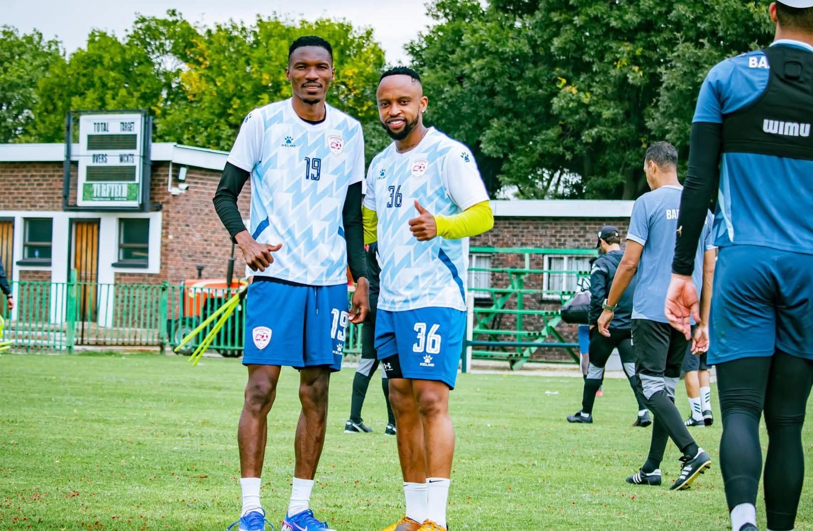 Lebogang Phiri during Sekhukhune United training session