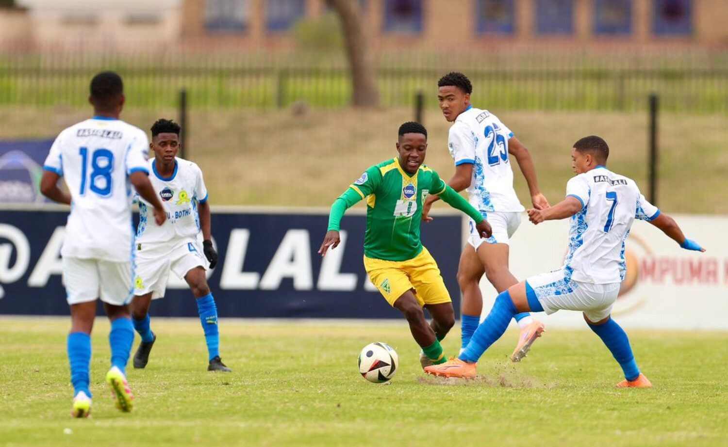 DStv Diski Challenge tie between Mamelodi Sundowns and Golden Arrows at Seshego Stadium