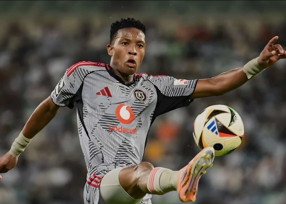 Orlando Pirates striker Yanela Mbuthuma in the Betway Premiership. Image: QT Sports