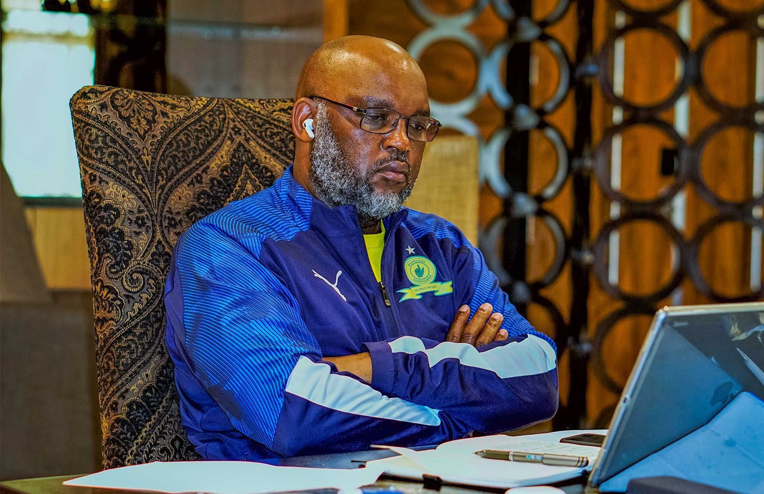 Pitso Mosimane during his stint at Mamelodi Sundowns