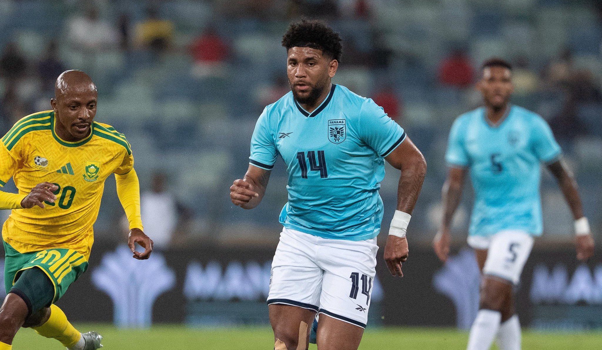 International friendly game between Bafana Bafana and Panama.