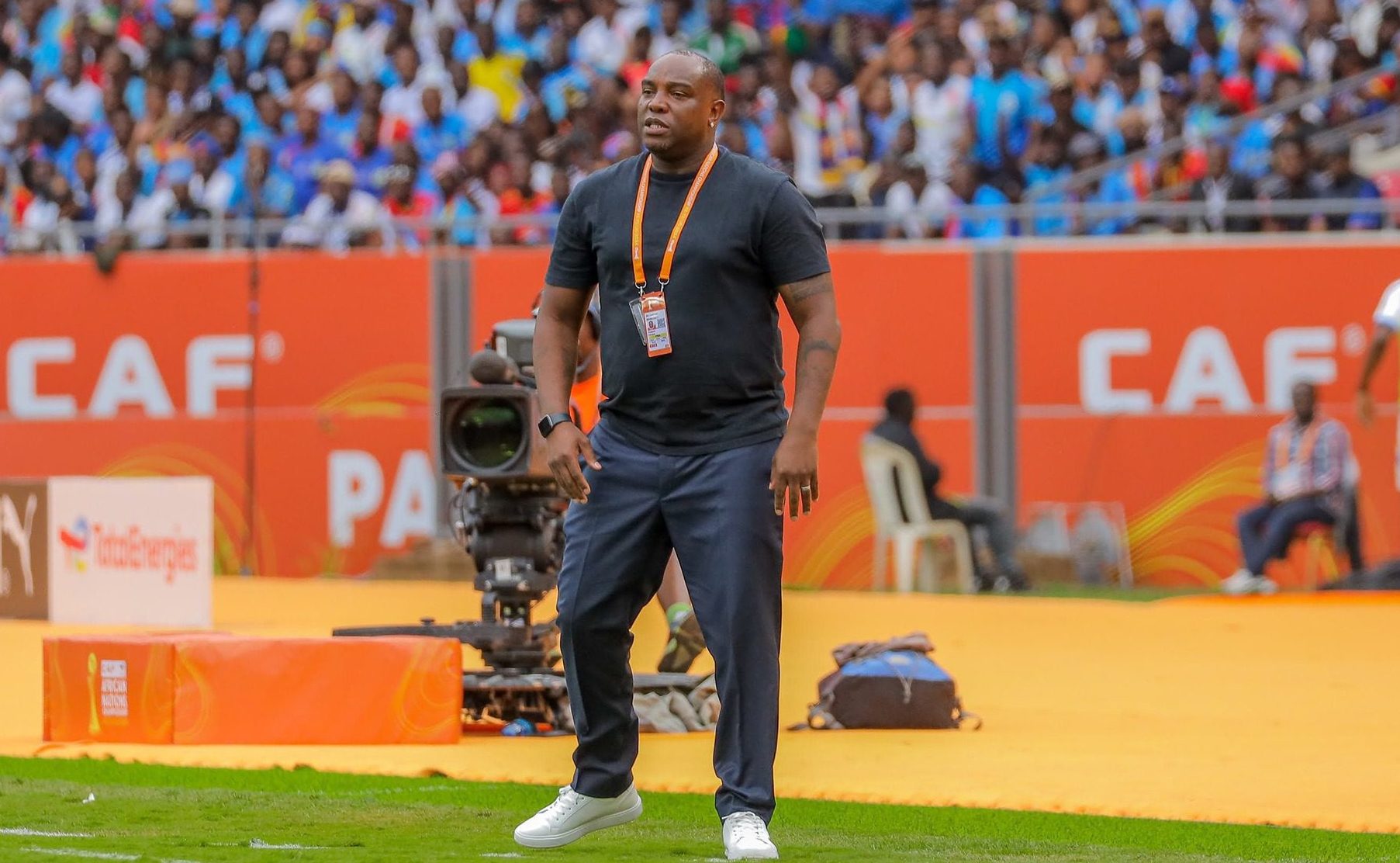 Benni McCarthy during a match