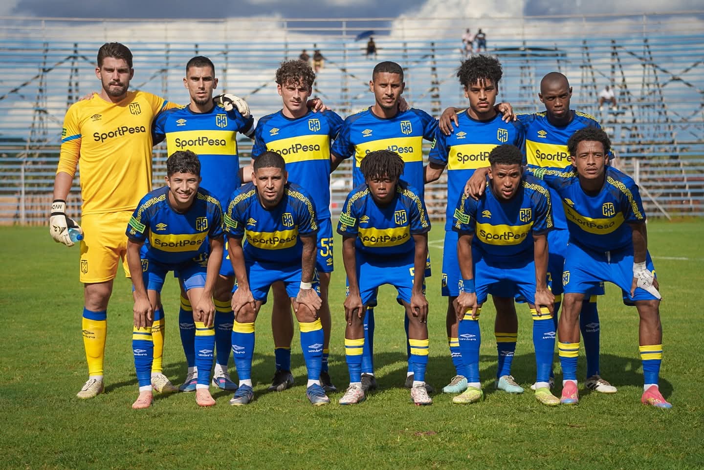 Cape Town City starting Line-Up against Venda FC at Thohoyandou Stadium. 