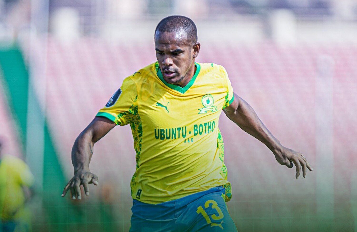 Iqraam Rayners in action for Mamelodi Sundowns