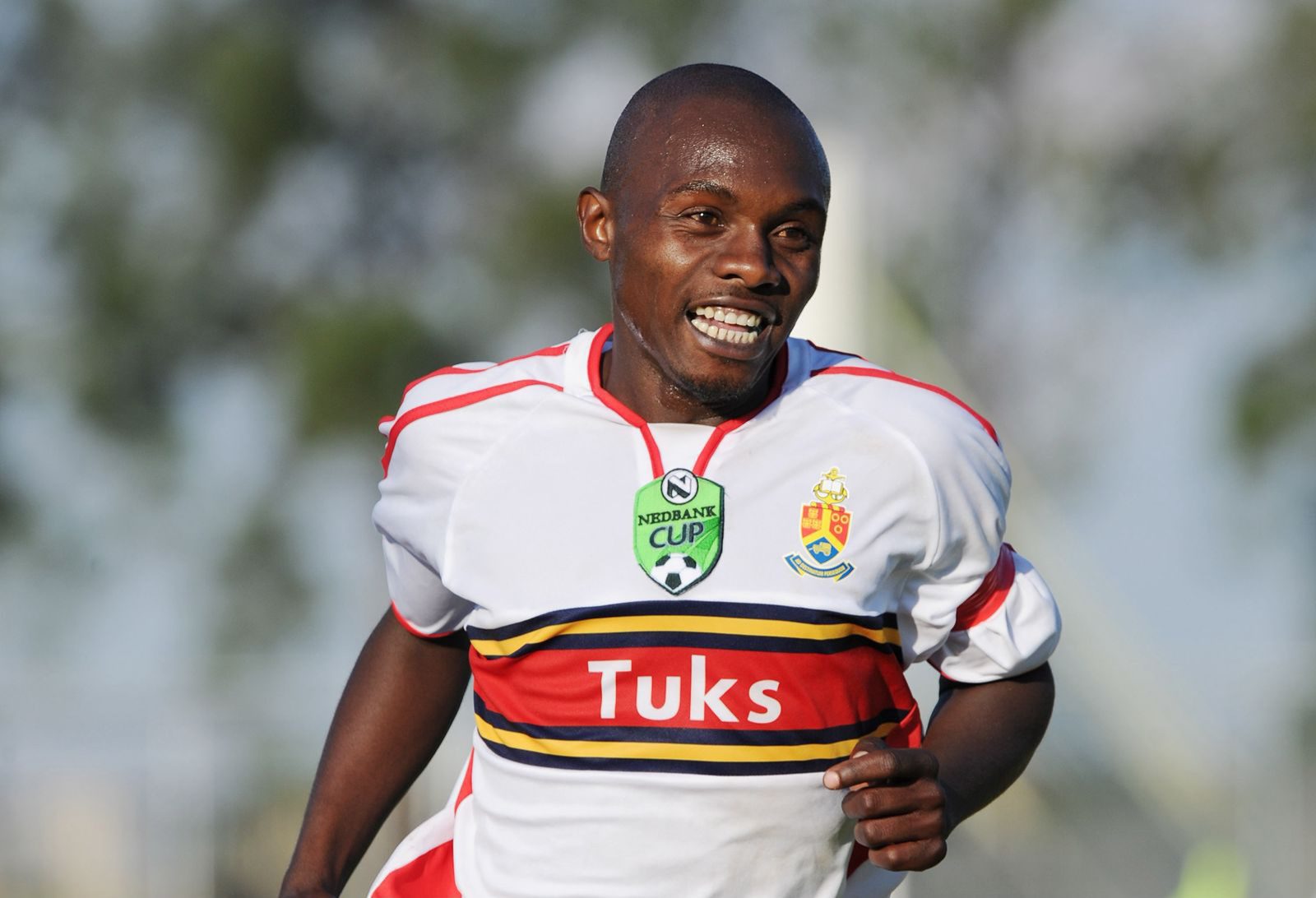 Joseph Mthombeni in action for the University of Pretoria during a League match.