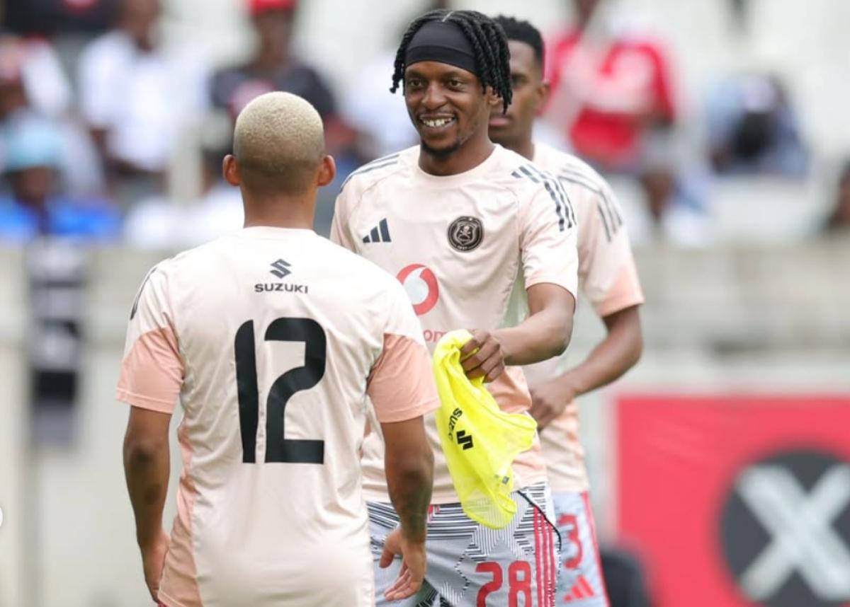 Orlando Pirates Betway Premiership Oswin Appollis Patrick Maswanganyi