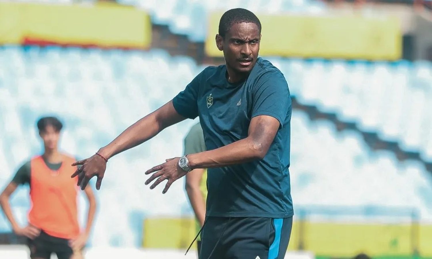 Rulani Mokwena at Loftus Versfeld